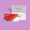 Folded Business Card Psd Mockup – Creativecrunk Regarding Fold Over Business Card Template