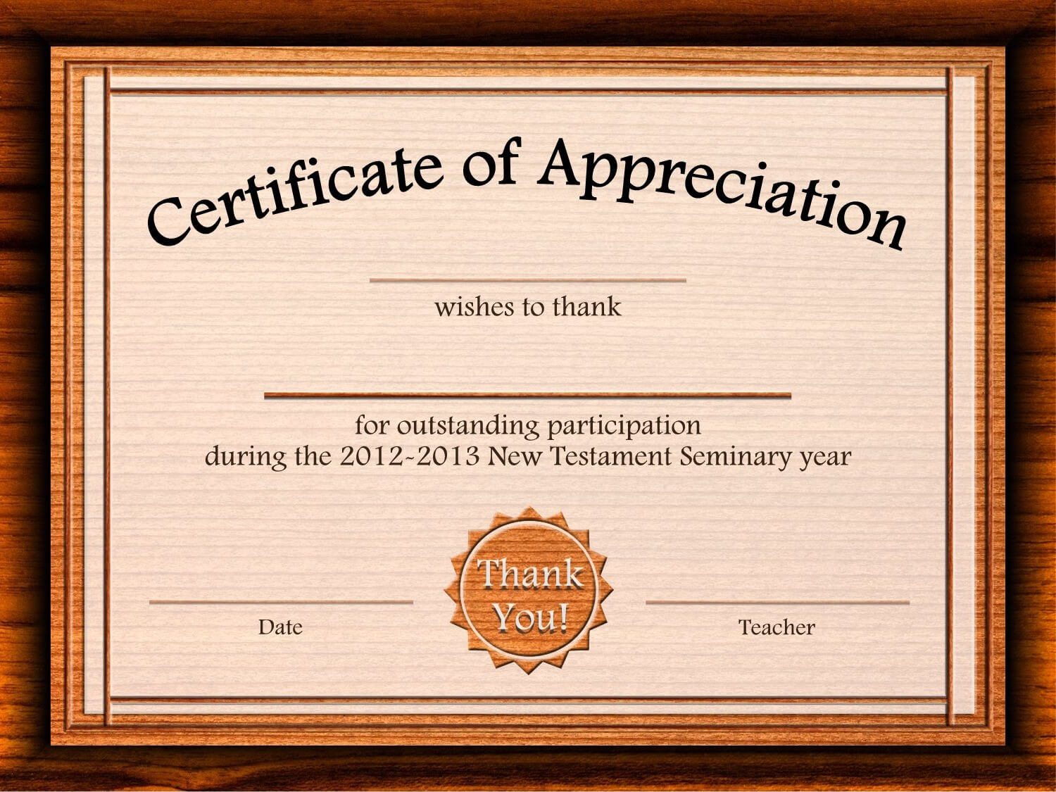 Formal Certificate Of Appreciation Template For The Best Pertaining To Best Employee Award Certificate Templates
