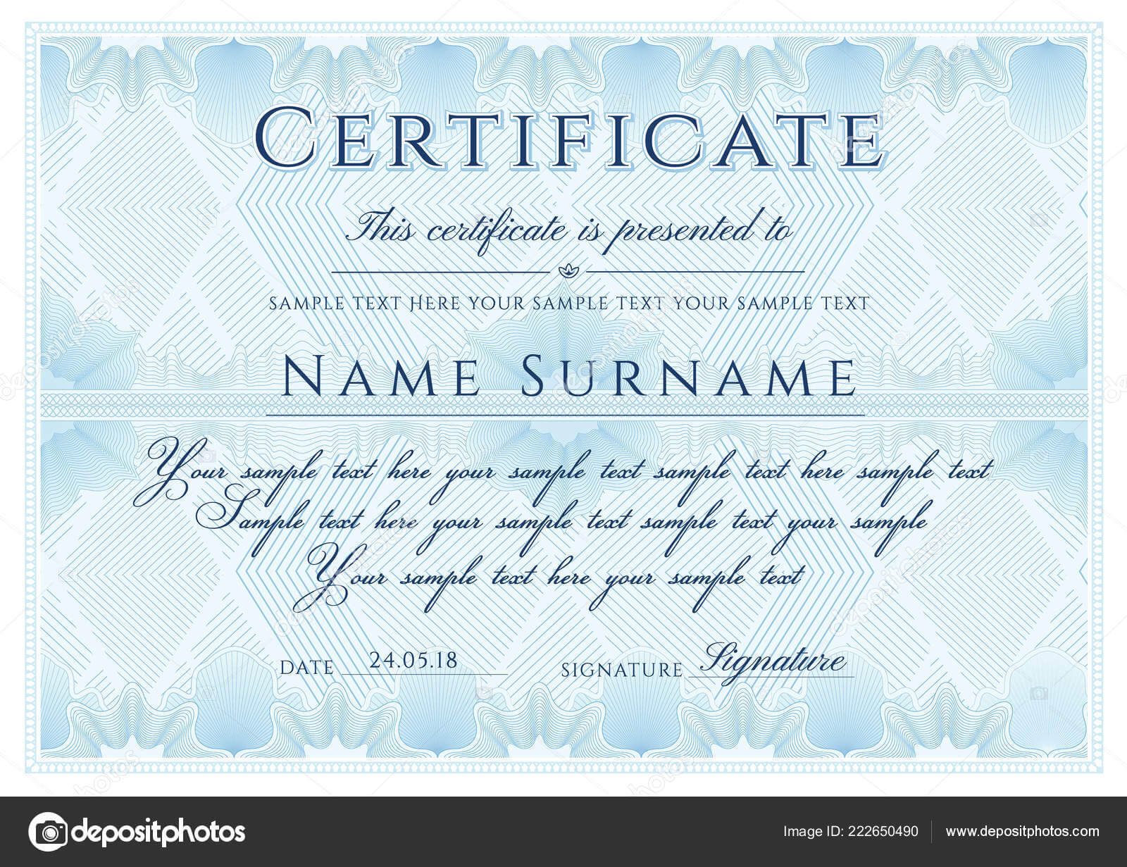 Formal Certificate Template | Certificate Template Formal Pertaining To Formal Certificate Of Appreciation Template