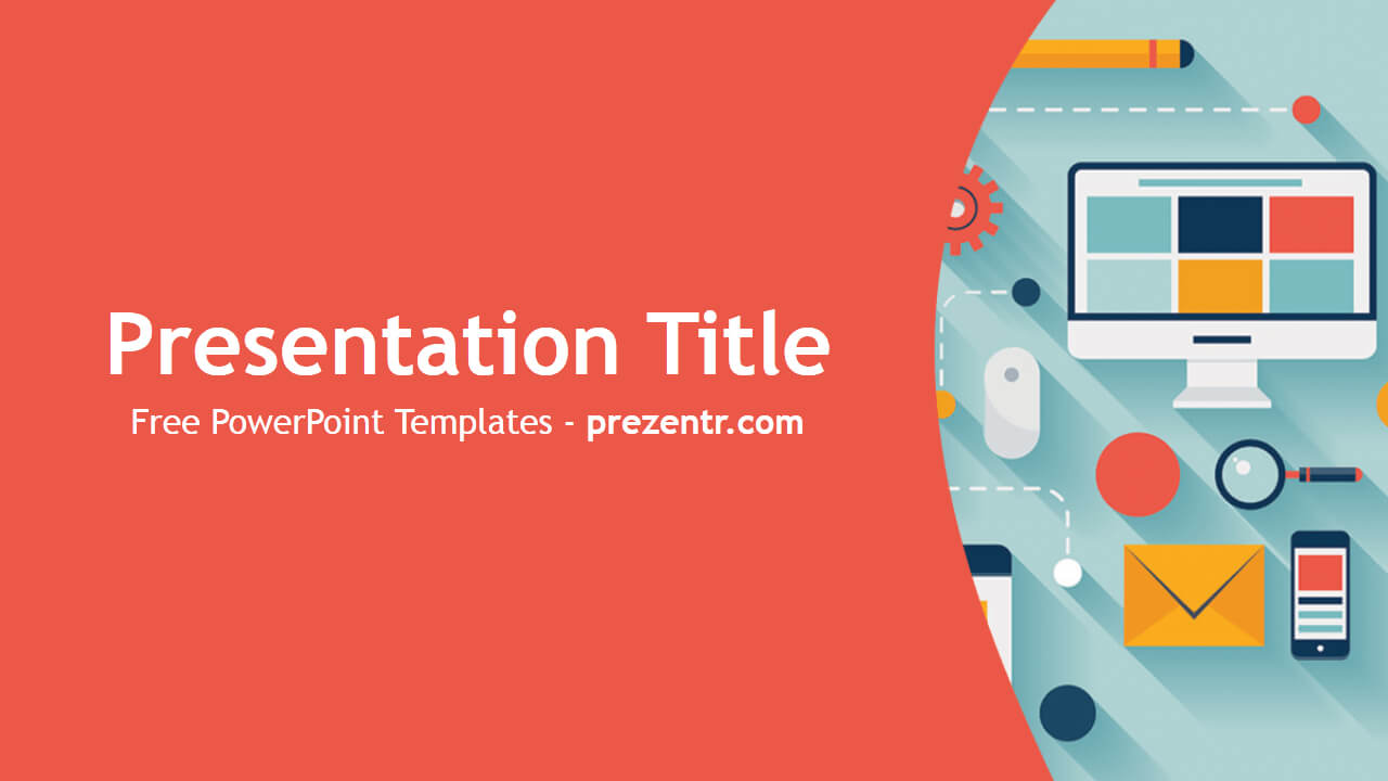 Free App Development Powerpoint Template – Prezentr With Powerpoint Templates For Technology Presentations