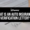 Free Auto Insurance Verification Letter – Pdf | Word Pertaining To Auto Insurance Card Template Free Download