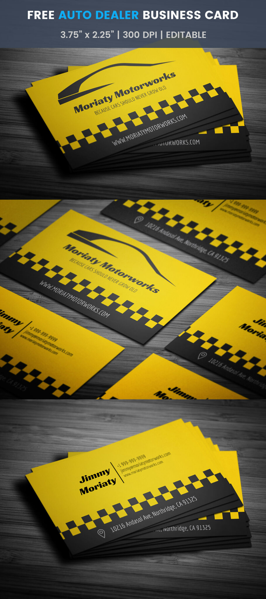 Free Automotive Business Card Template On Student Show Pertaining To 