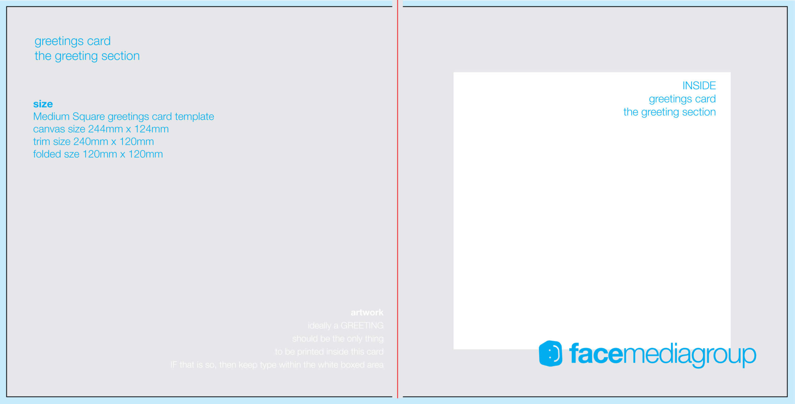 Free Blank Greetings Card Artwork Templates For Download Within Foldable Card Template Word