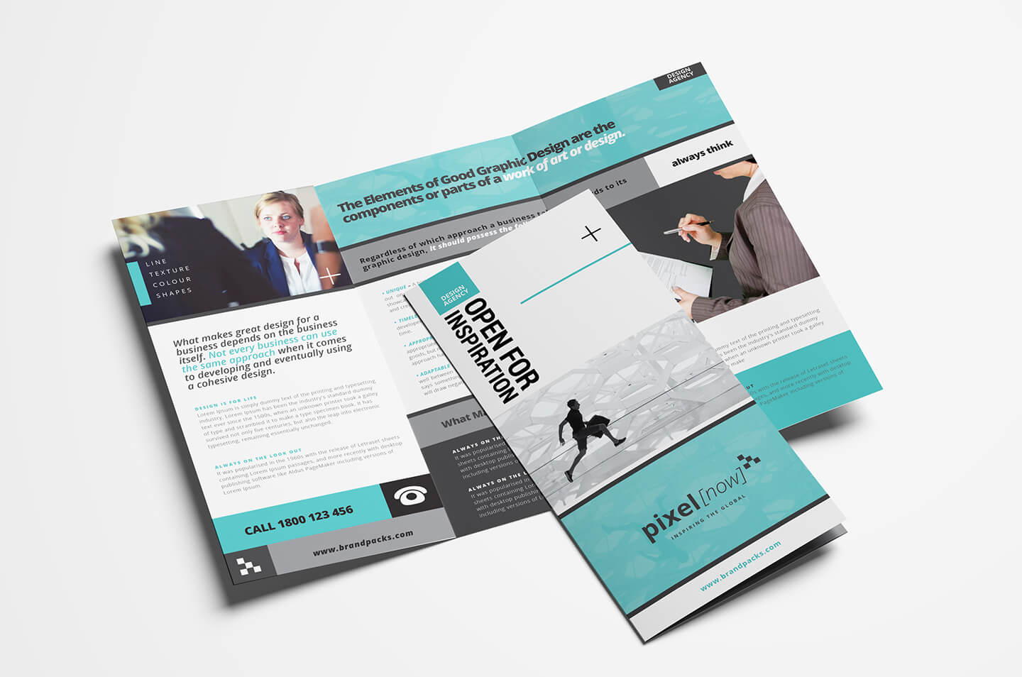 Free Business Trifold Brochure Template In Psd & Vector Throughout Three Panel Brochure Template