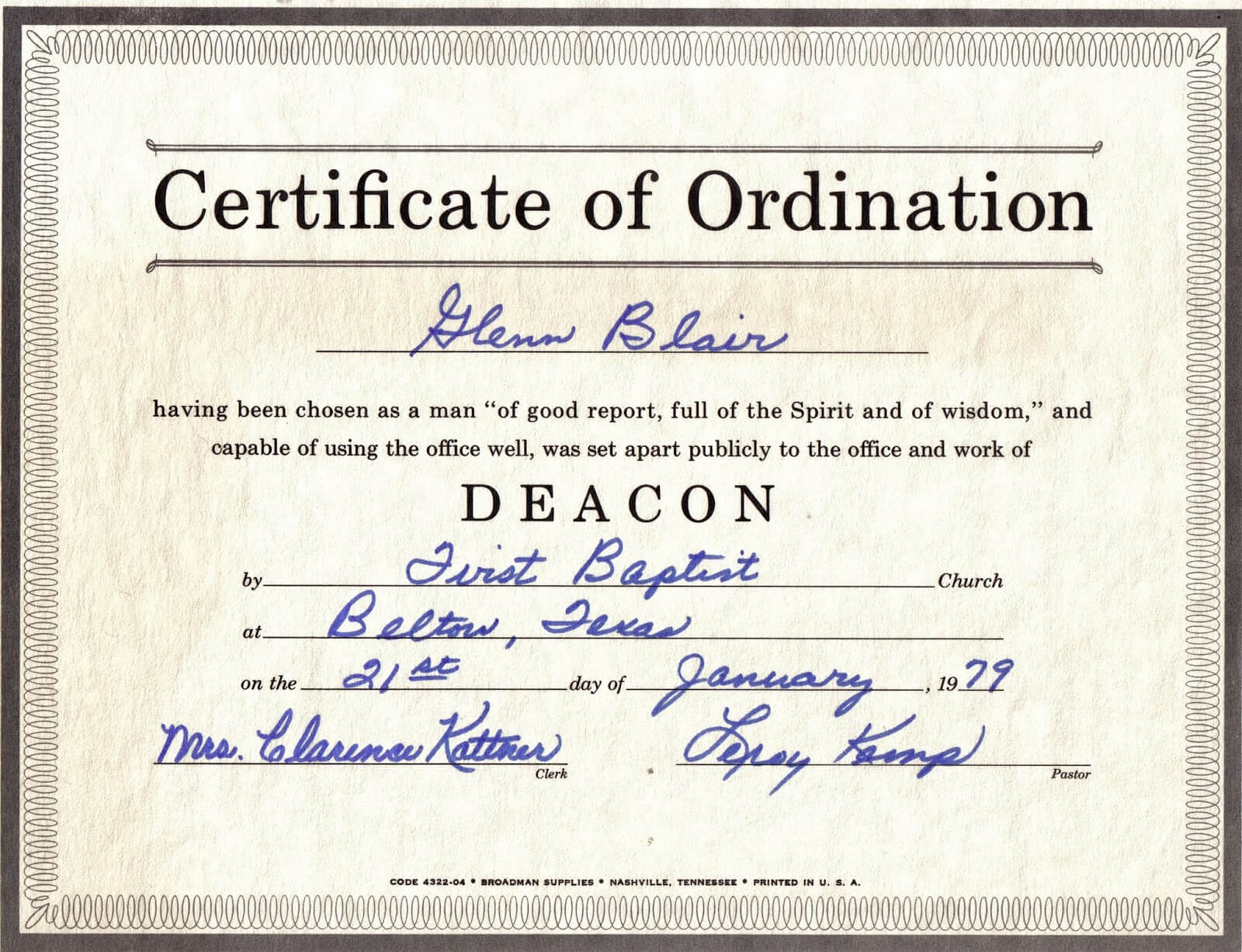 Free Certification: Free Ordination Certificate Within Free Ordination Certificate Template