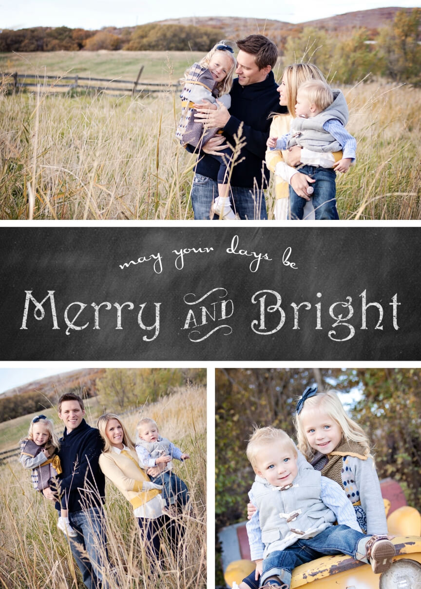 Free Chalkboard Christmas Card Templates » Chelsea Peterson With Regard To Free Christmas Card Templates For Photographers