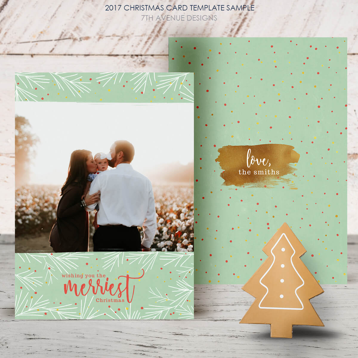 Free Christmas Card 2017 [Freecc2017] – It's Free In Free Christmas Card Templates For Photographers