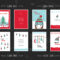 Free Christmas Card Templates For Photoshop &amp; Illustrator for Adobe Illustrator Christmas Card Template