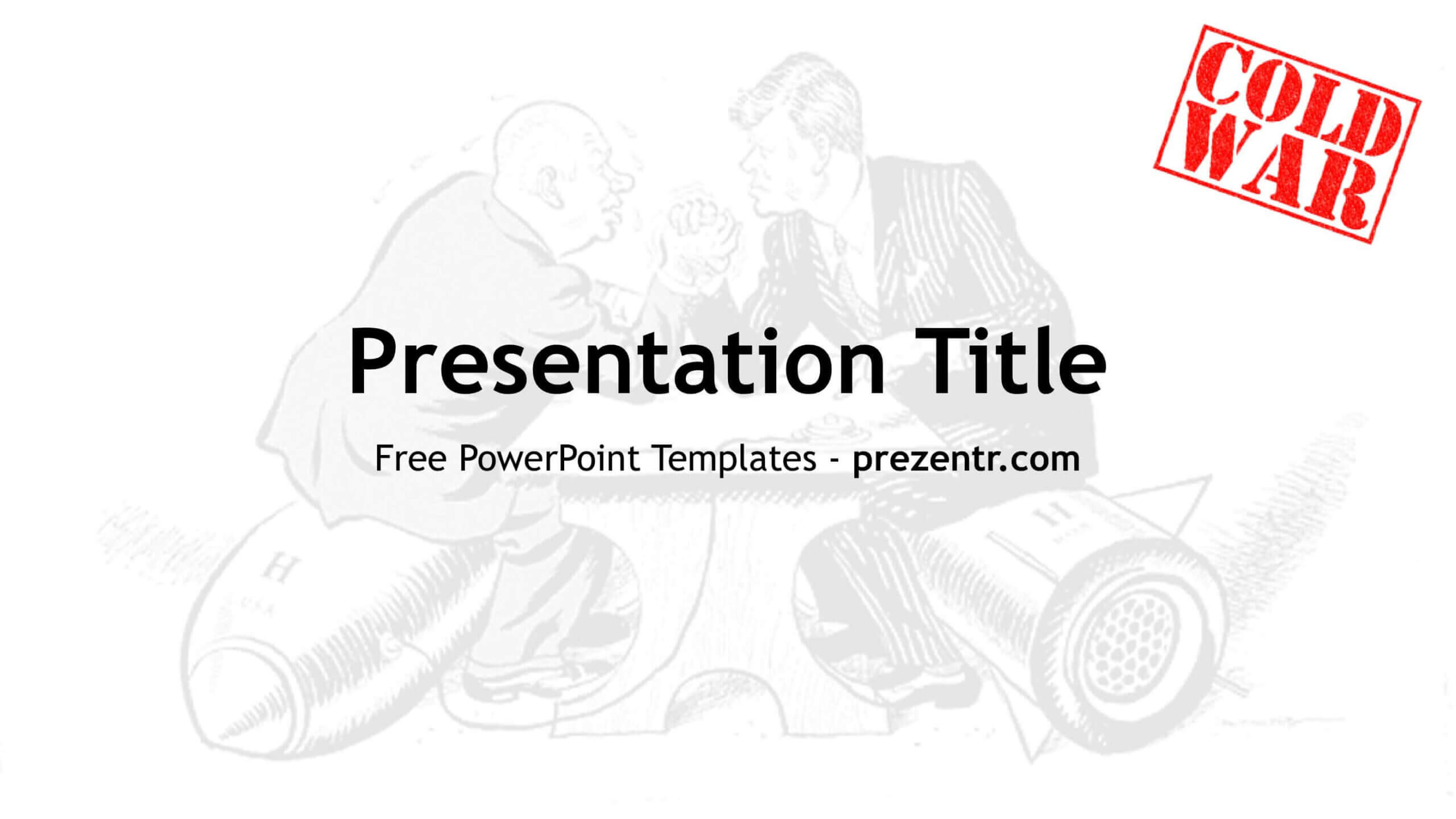 Free Cold War Powerpoint Template – Prezentr Ppt Templates Pertaining To Nuclear Powerpoint Template