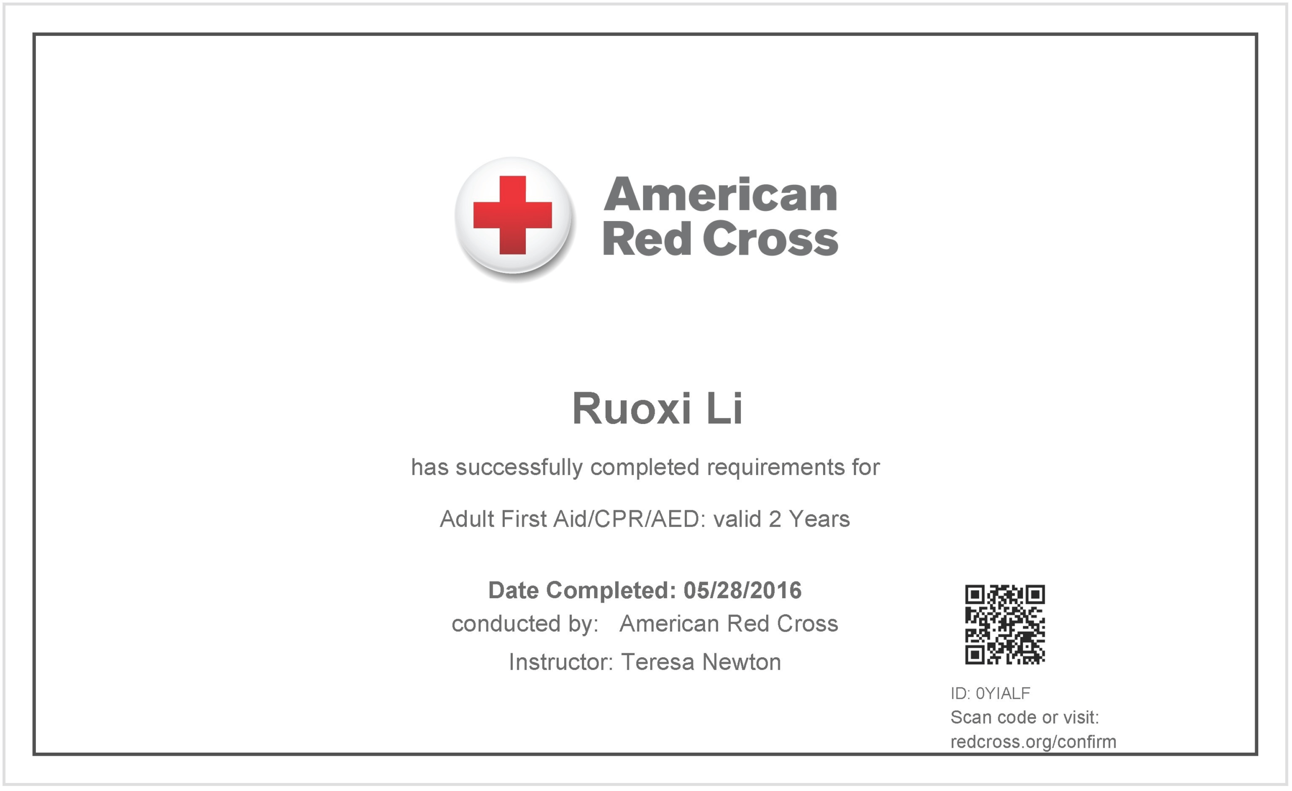 Free Cpr Certification Card First Aid Course Certificate With Cpr Card Template