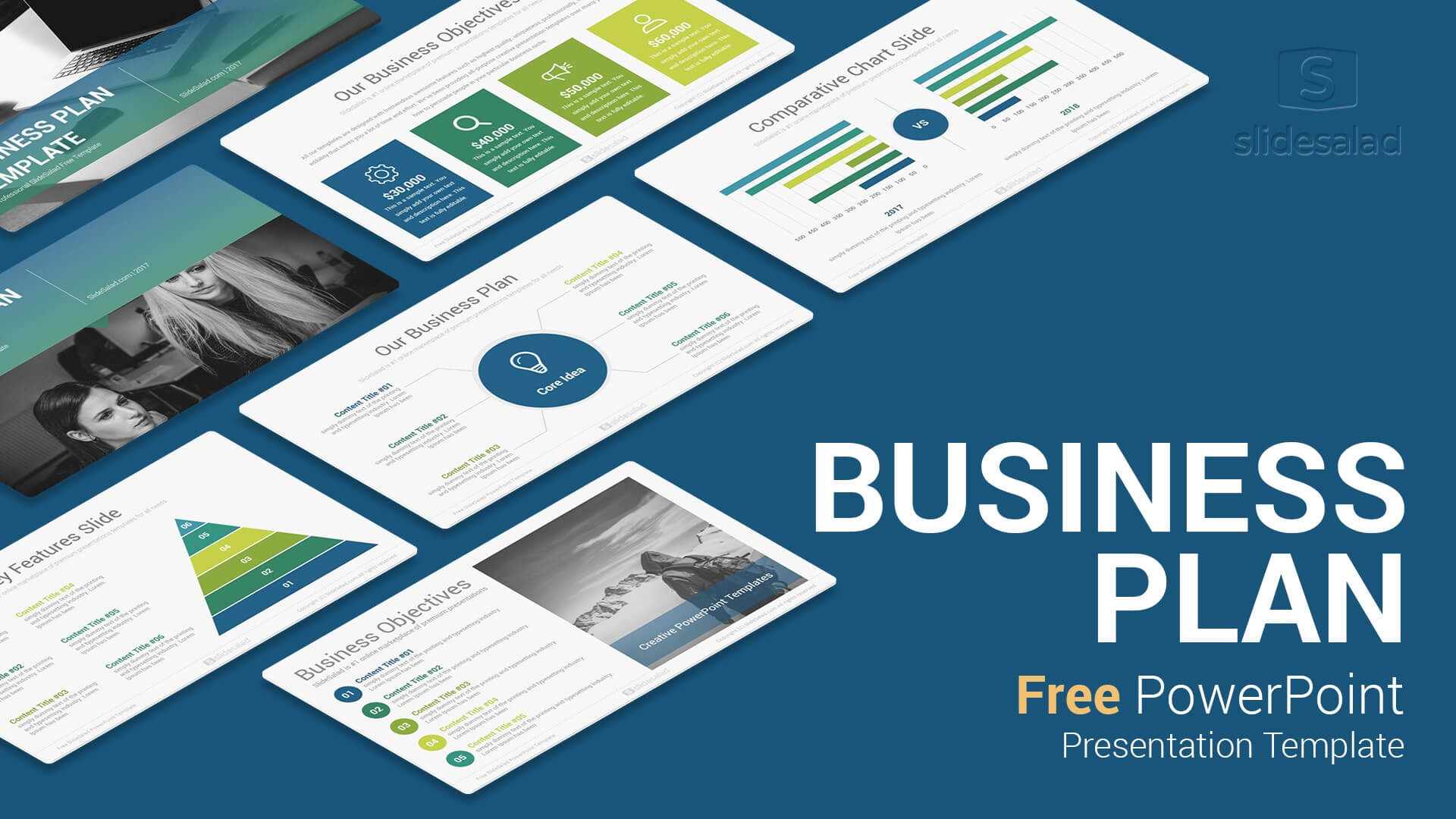 Free Download Business Templates – Calep.midnightpig.co Intended For Business Card Template Powerpoint Free