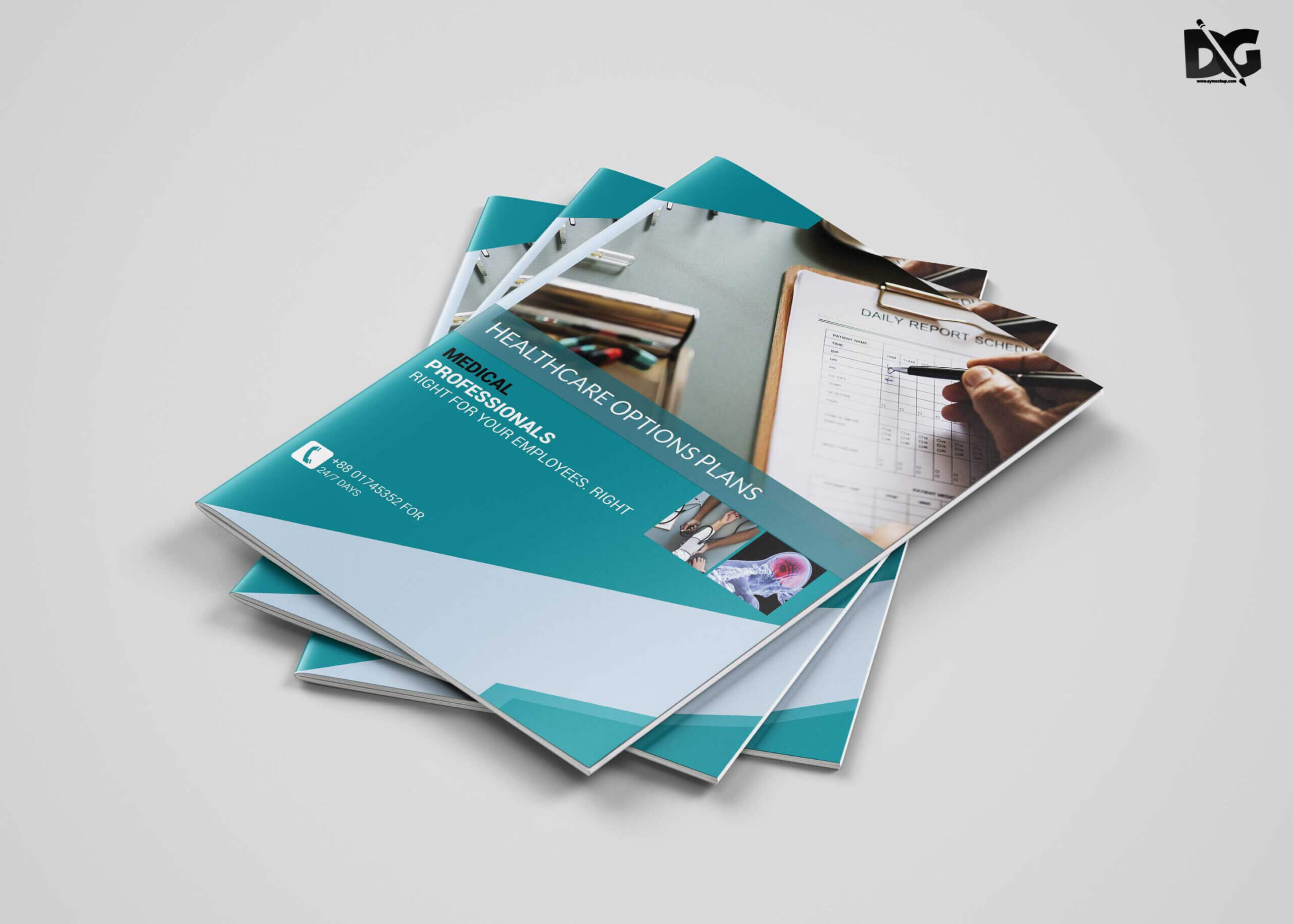 Free Download Health Care A4 Brochure Template | Free Psd With Regard To Healthcare Brochure Templates Free Download