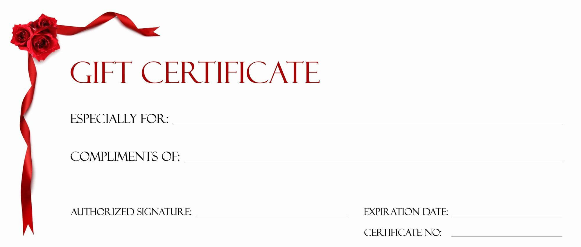 Free Gift Certificate Template Pages | Printablepedia Within Certificate Template For Pages
