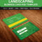 Free Landscaping Business Card Template Psd – Designyep Intended For Gardening Business Cards Templates