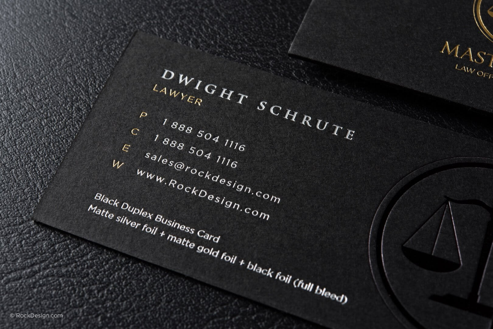 Free Lawyer Business Card Template | Rockdesign Inside Lawyer Business Cards Templates