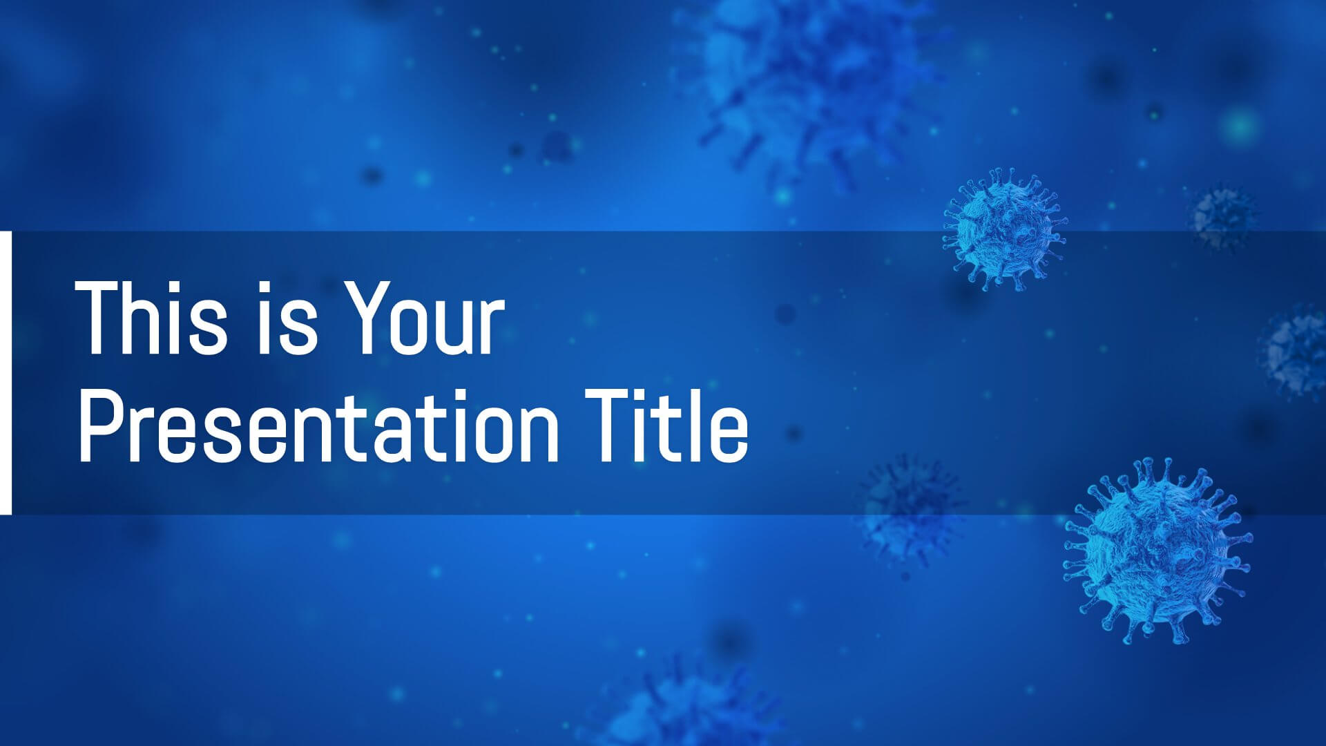 Free Medical Powerpoint Template & Google Slides Theme With For Virus Powerpoint Template Free Download