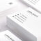 Free Minimal Elegant Business Card Template (Psd) pertaining to Name Card Photoshop Template