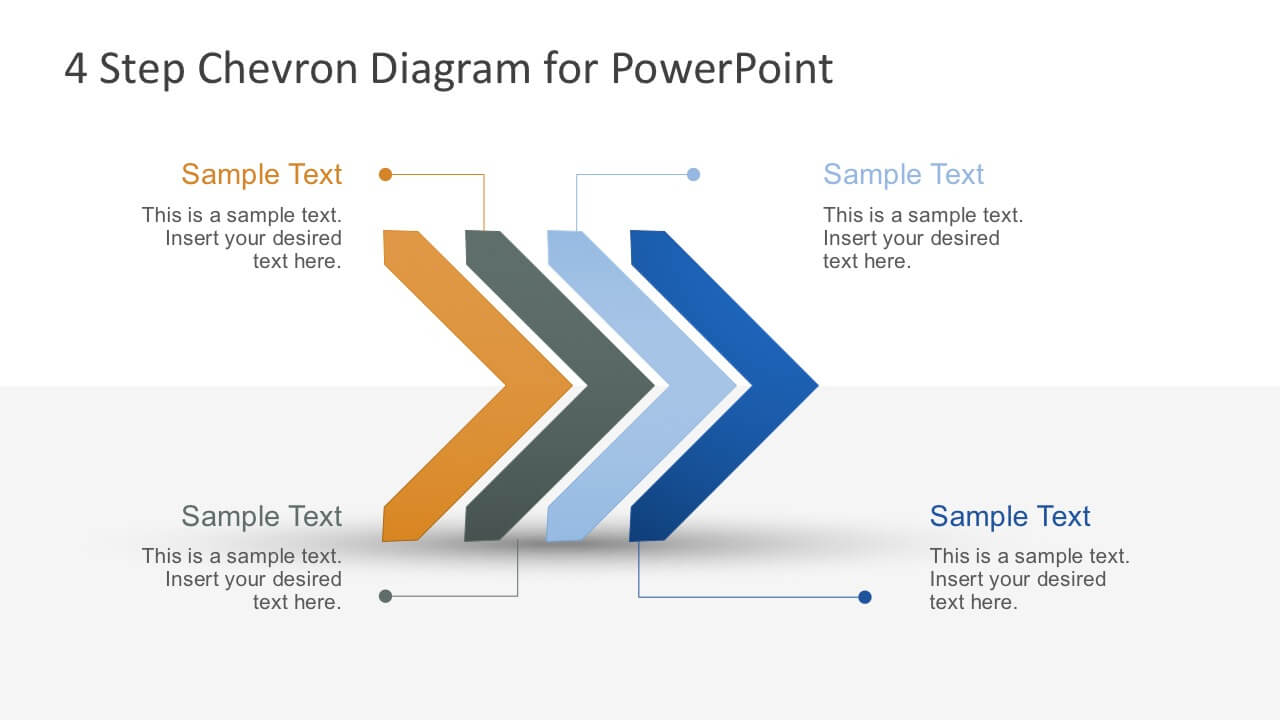 Free Modern Chevron Diagram For Powerpoint With Powerpoint Chevron Template