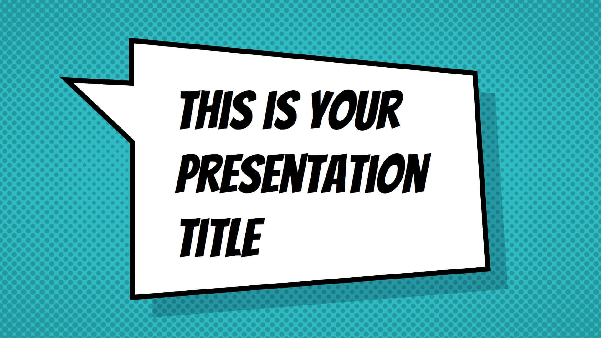 Free Powerpoint Template Or Google Slides Theme With Throughout Powerpoint Comic Template