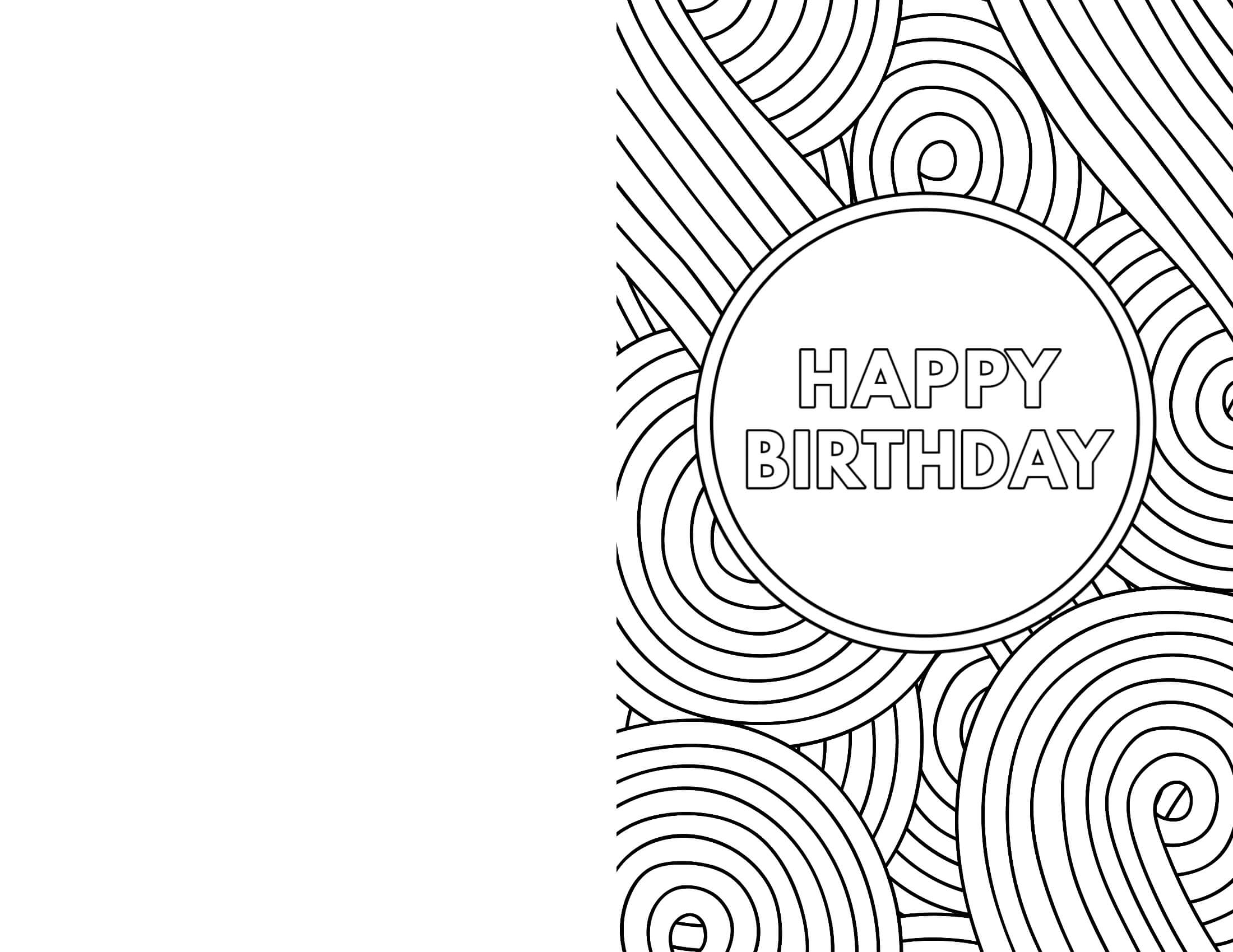 Free Printable Birthday Cards – Paper Trail Design Within Foldable Birthday Card Template