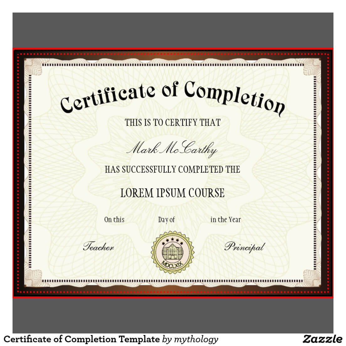 Free Printable Certificates | Certificate Templates Throughout Certificate Of Completion Template Free Printable