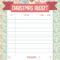 Free Printable Christmas Planner Pack | The Cottage Market Within Christmas Card List Template