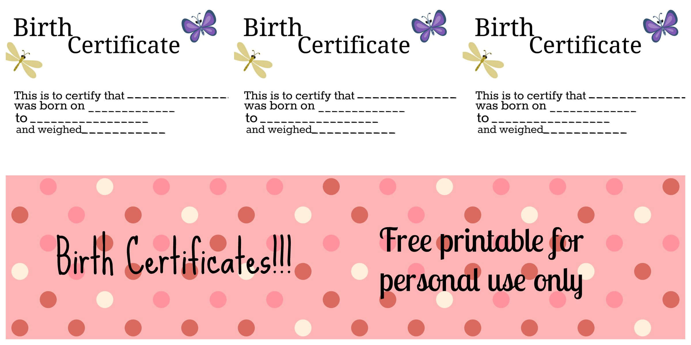 free-printable-doll-birth-certificates-and-announcements-with-regard
