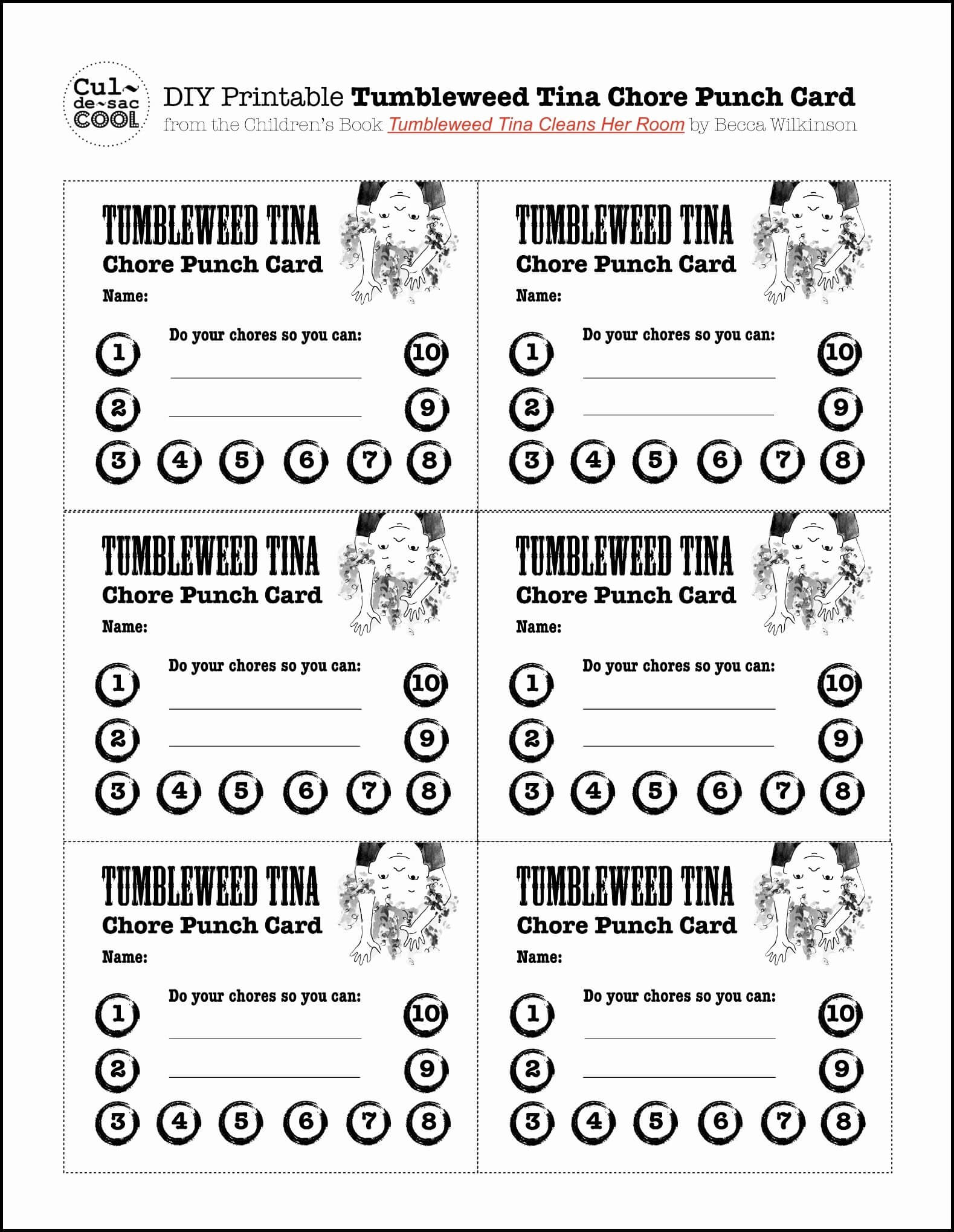 Free Printable Punch Card Template - Carlynstudio within Reward Punch