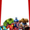 Free Printable Superhero Birthday Party Kits Templates With Regard To Avengers Birthday Card Template