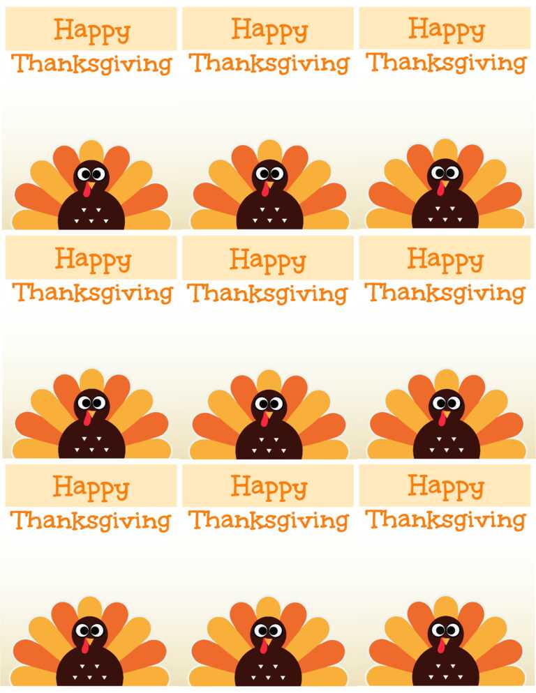 Free Printable Thanksgiving Place Cards Also Great For With