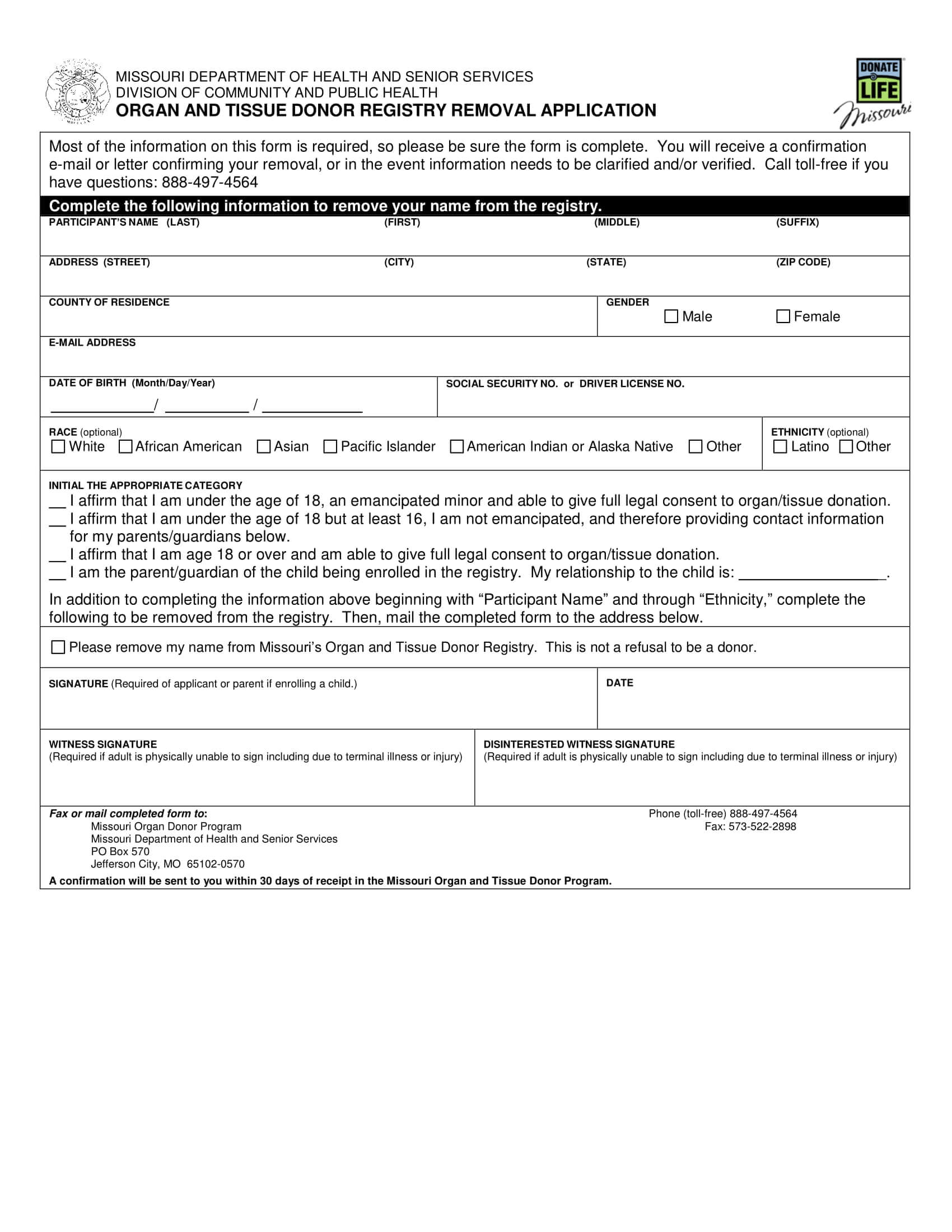 Free Refuse Organ Donation Forms In Pdf With Regard To Organ Donor Card Template