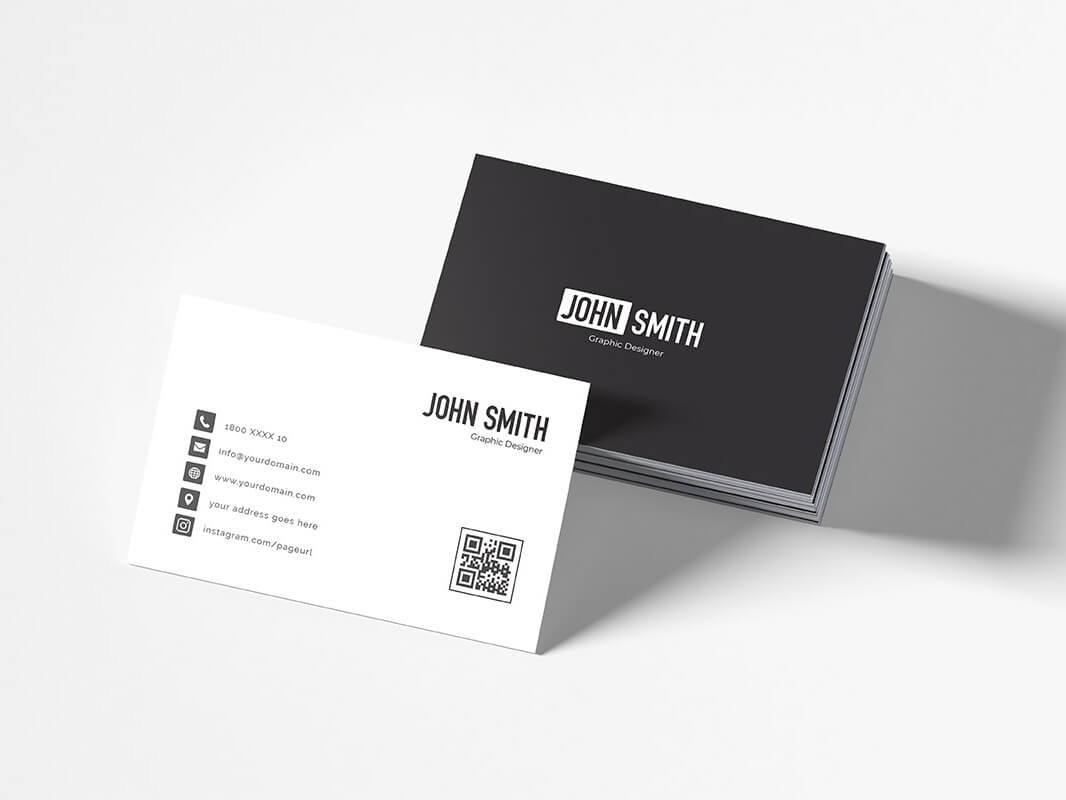 Free Simple Business Card Templatecreativetacos On Dribbble For Free Bussiness Card Template