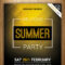 Free Summer Welcome Party Flyer Psd Template – Designyep In Welcome Brochure Template
