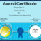 Free Tennis Certificates | Edit Online And Print At Home Throughout Free Printable Certificate Templates For Kids