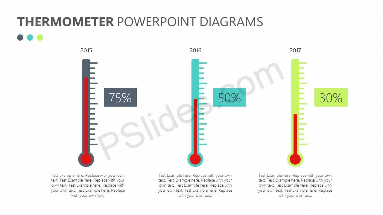 Free Thermometer Powerpoint Diagrams – Pslides In Thermometer Powerpoint Template