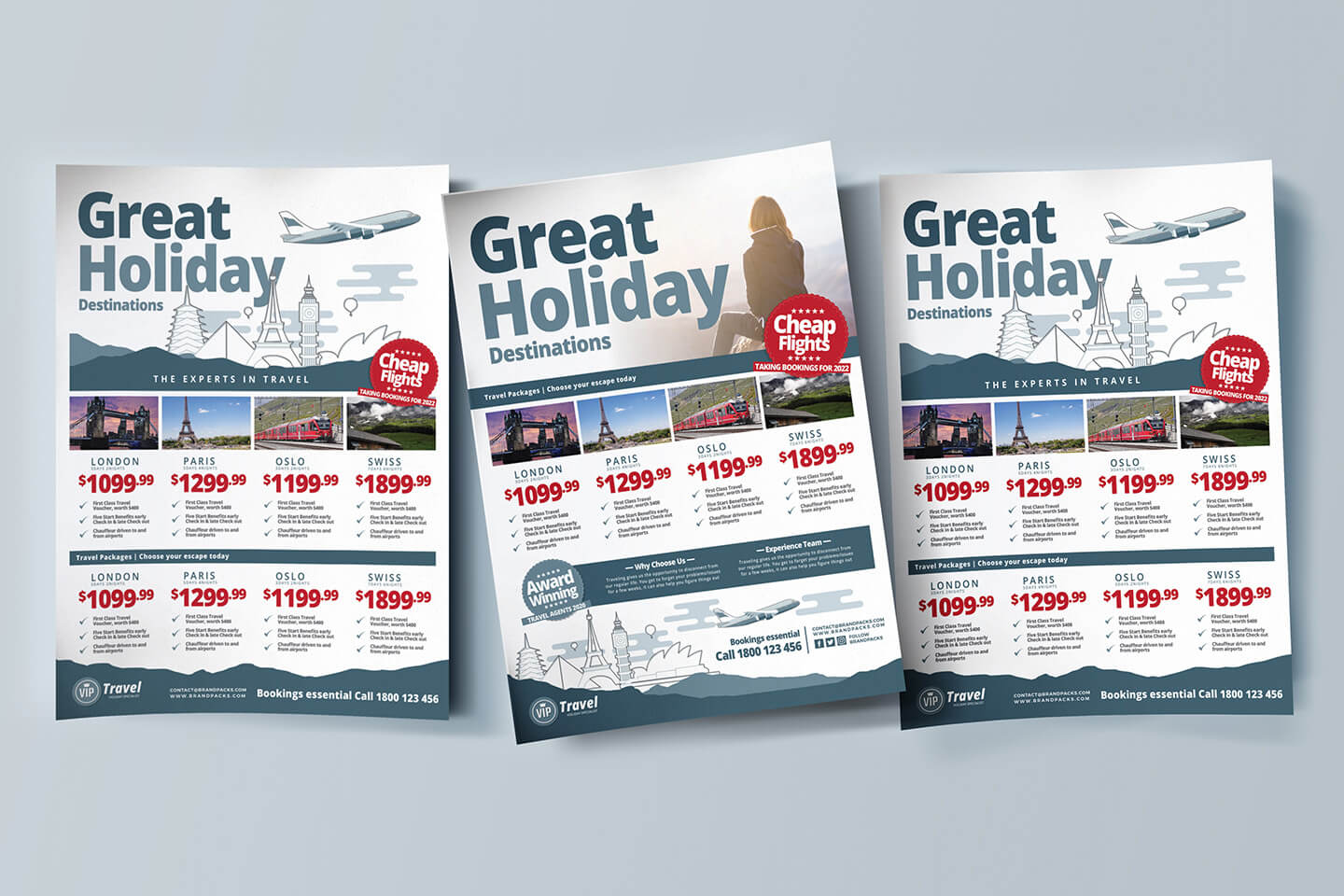 Free Travel Agency Poster & Brochure Template In Psd, Ai Intended For Travel And Tourism Brochure Templates Free