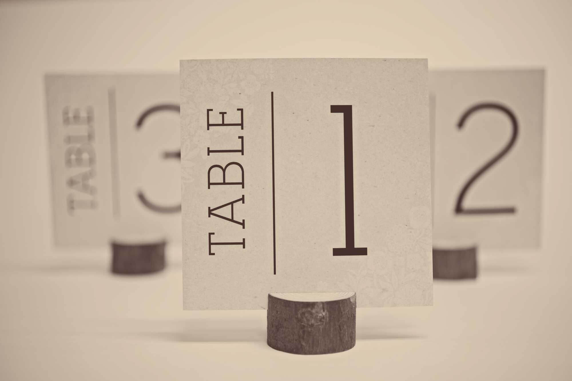Free Wedding Table Number Cards Inside Table Number Cards Template