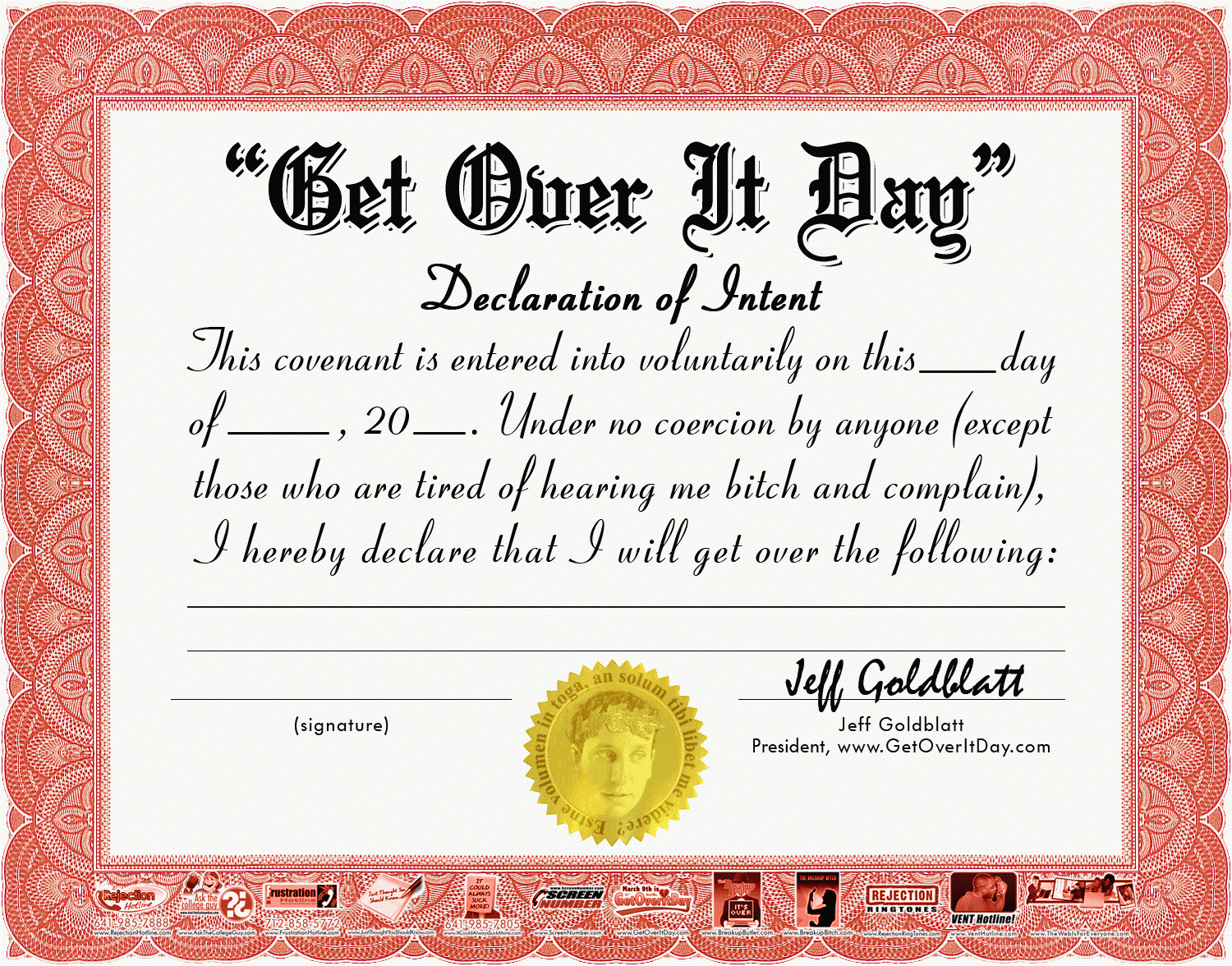 Funny Office Awards Youtube. Silly Certificates Funny Awards Within Free Printable Funny Certificate Templates
