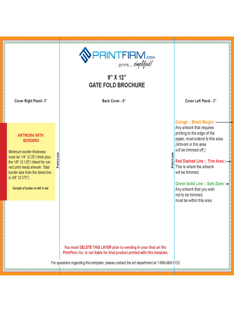 Gate Fold Brochure Template – 6 Free Templates In Pdf, Word Intended For Gate Fold Brochure Template