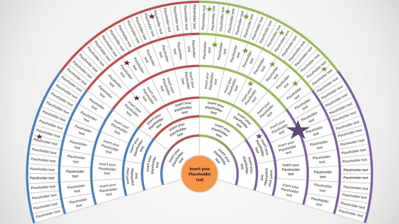 Genealogy Fan Chart 5 Generations Within Powerpoint Genealogy Template