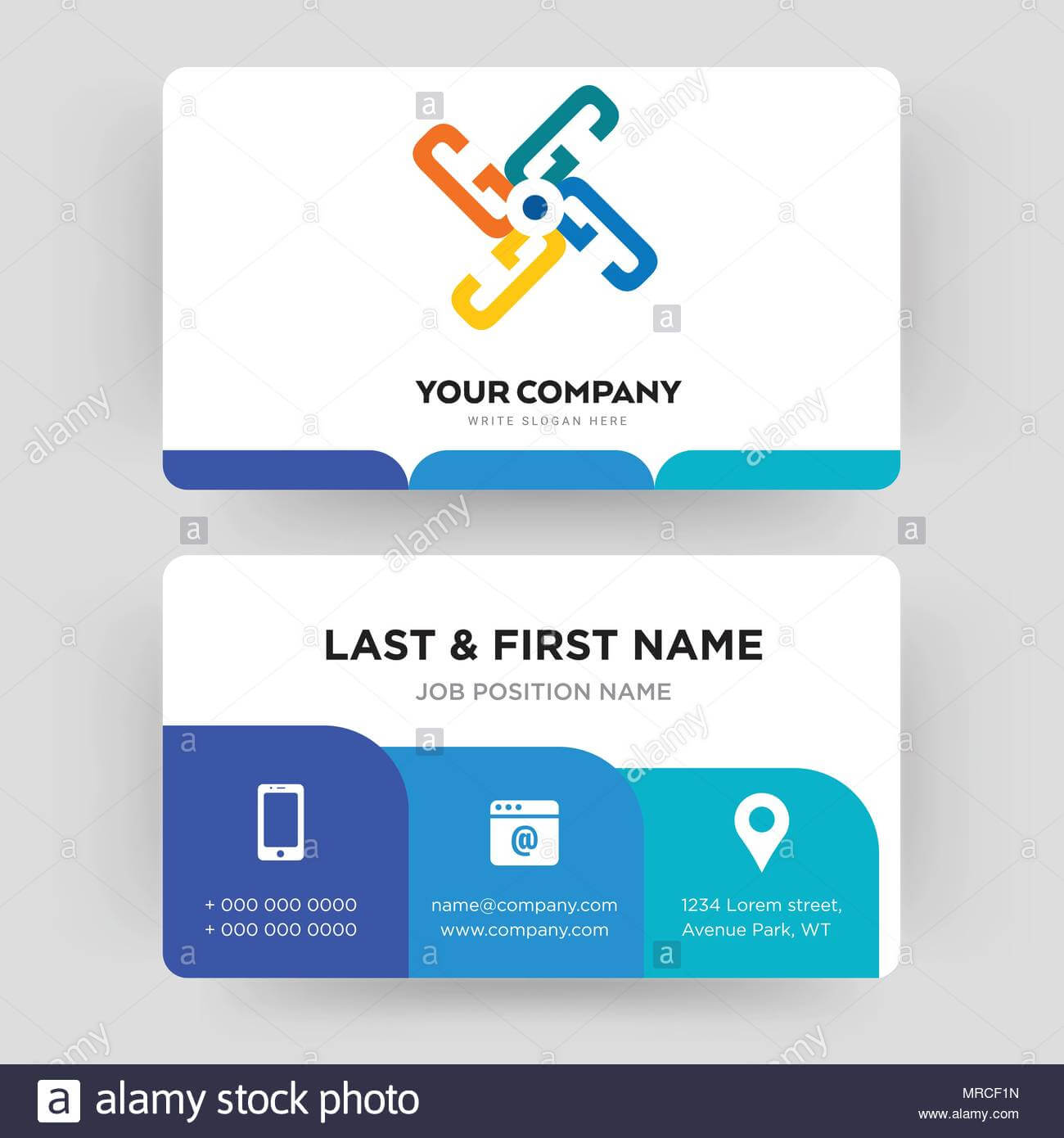 Generic, Business Card Design Template, Visiting For Your With Regard To Generic Business Card Template