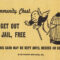 Get Out Of Jail Free Card Monopoly Blank Template - Imgflip for Get Out Of Jail Free Card Template