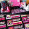 Ghoulish & Glam Monster High Birthday Party // Hostess With Throughout Monster High Birthday Card Template