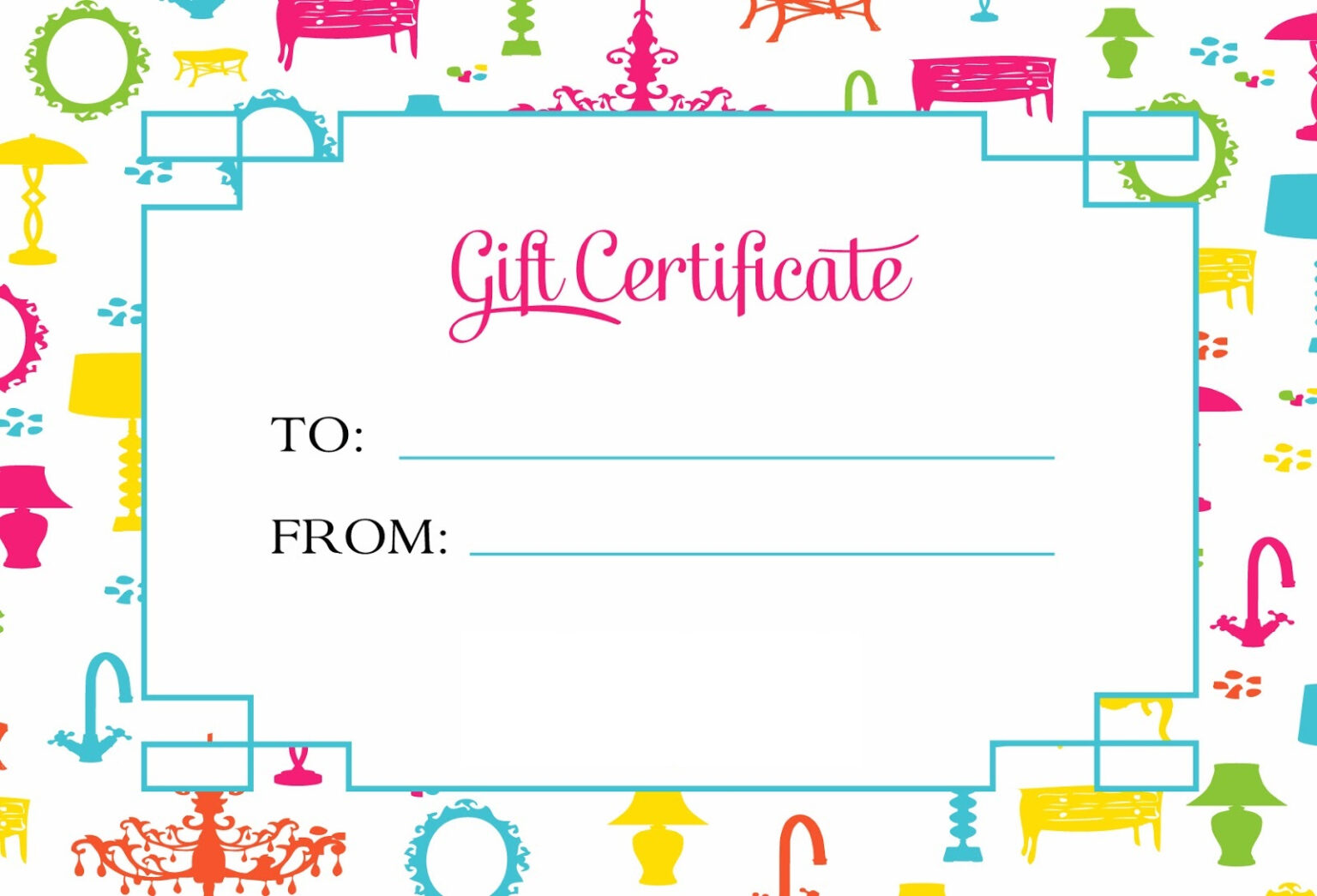 Gift Certificate Template For Kids Blanks Loving Printable throughout