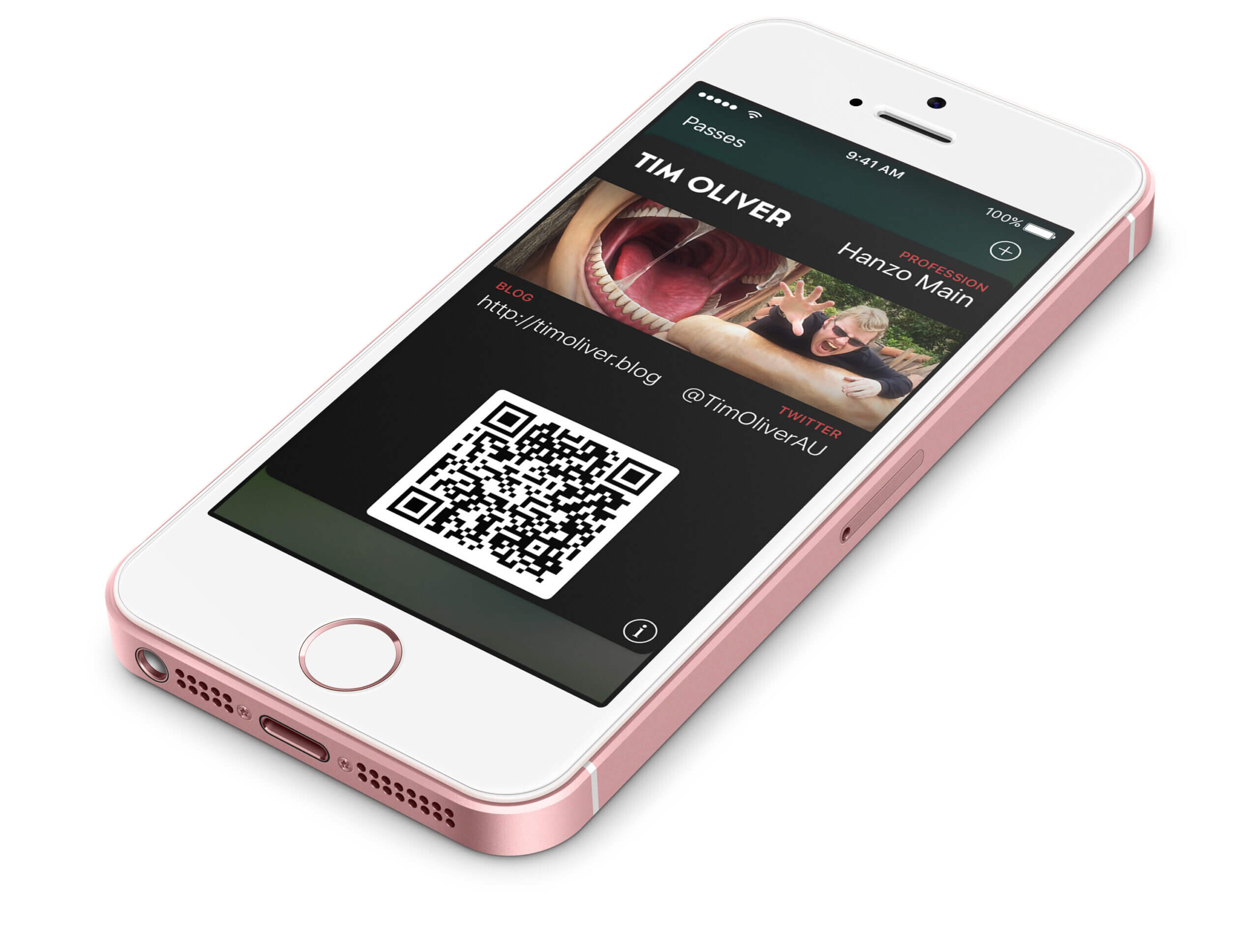 Github – Timoliver/passkit Business Card: A Template For Ios Pertaining To Iphone Business Card Template