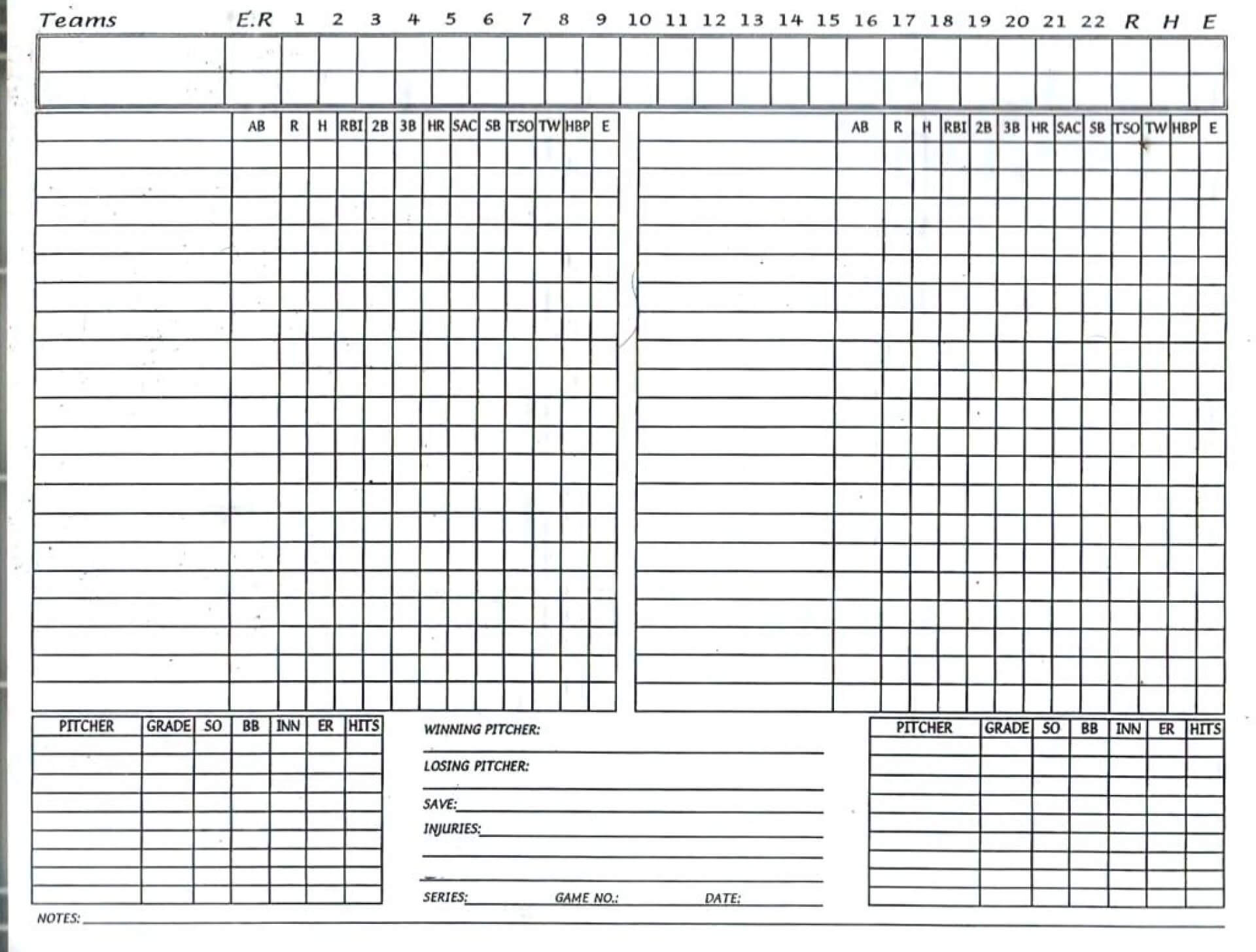 Golf League Eadsheet Free Baseball Stats Template Ideas In Free Baseball Lineup Card Template