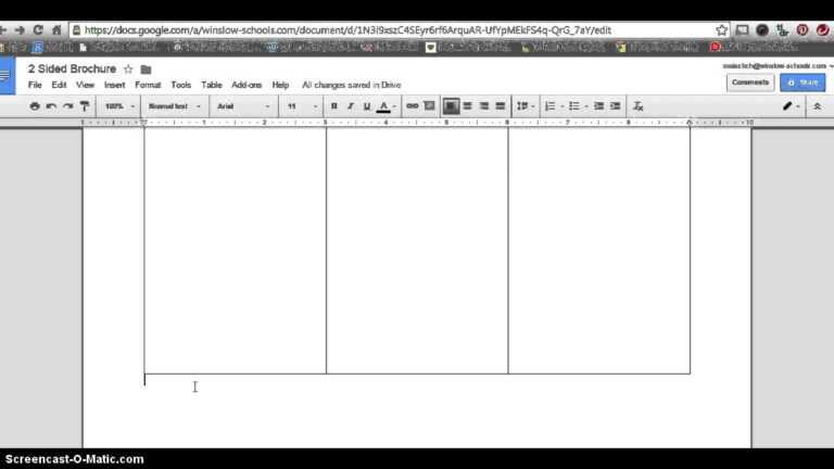 Google Doc Brochure Template - Calep.midnightpig.co throughout Brochure