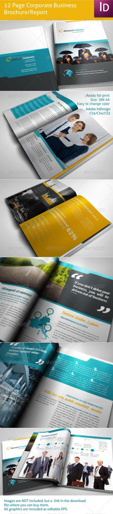 12 Page Brochure Template