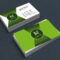 Green Corporate Business Card Templatemuhammad Ohid On With Company Business Cards Templates
