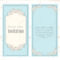 Greeting Card Template Floral Background. Design Stationery Set.. For Greeting Card Layout Templates